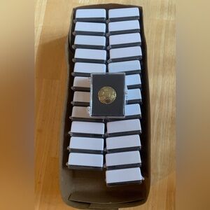 Dinn Bros Gold Tone Soccer Pins (Set of 24)